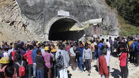 reason for uttarakhand tunnel collapse